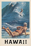 Hawaii Surf Poster